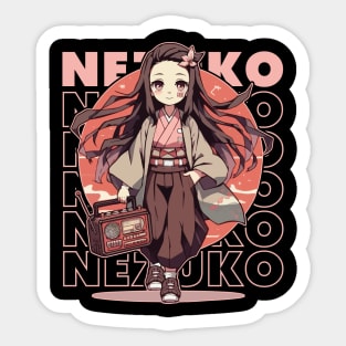 Nezuko Kamado Sticker